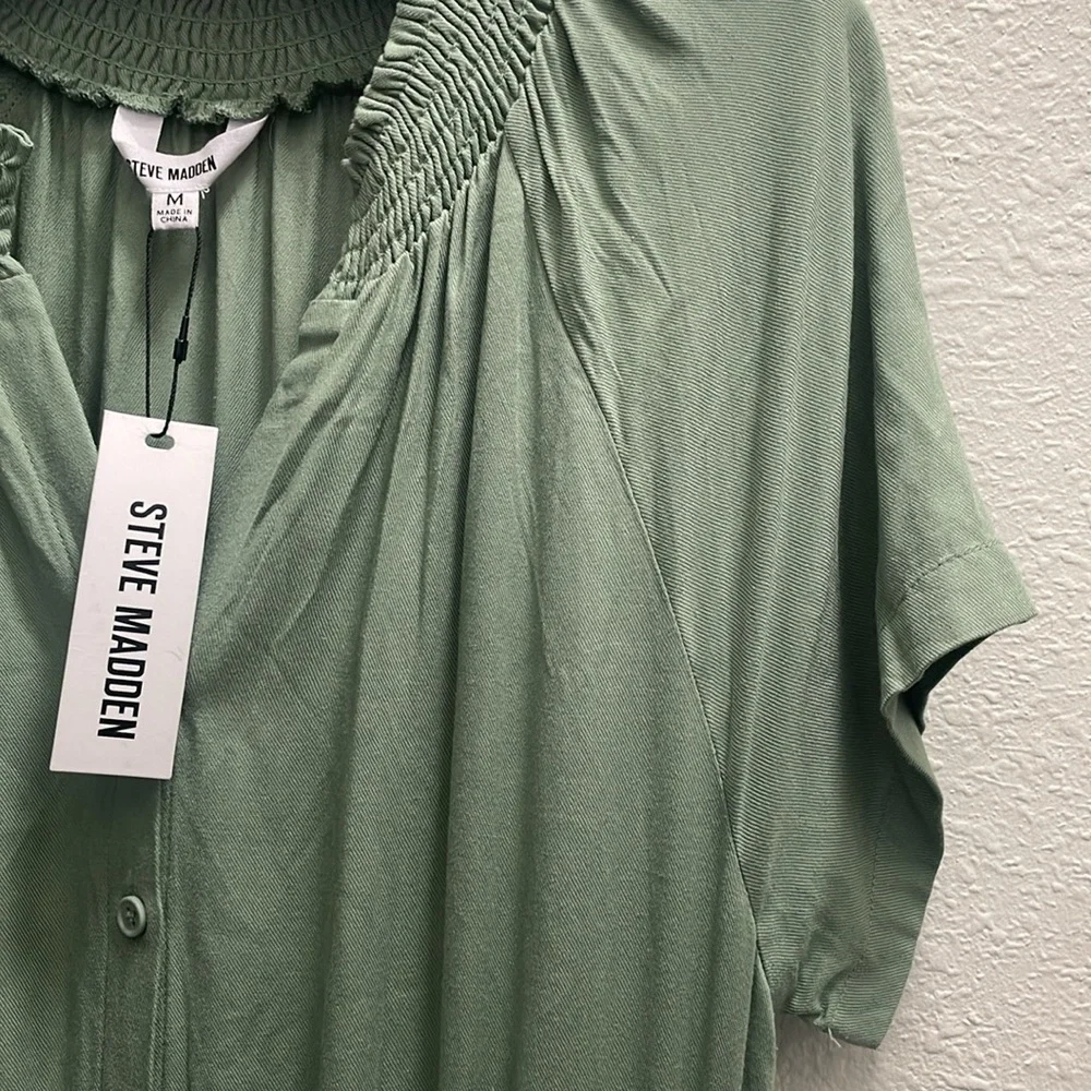 Steve Madden jumpsuit green BB Dakota NWT size medium
